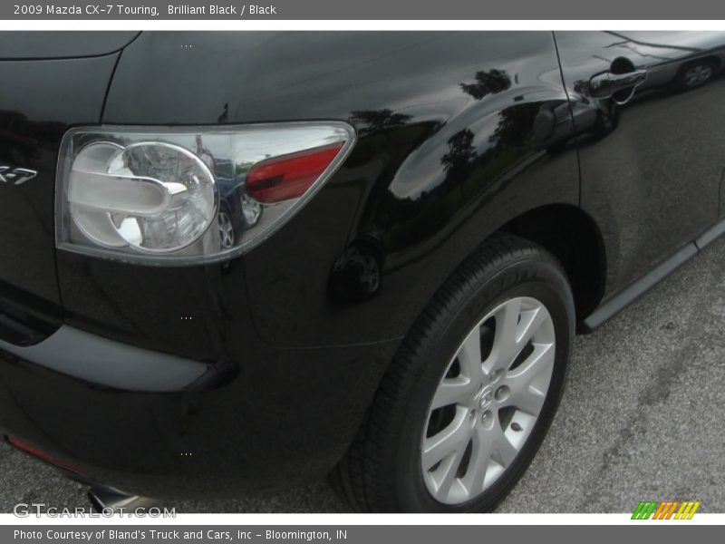 Brilliant Black / Black 2009 Mazda CX-7 Touring