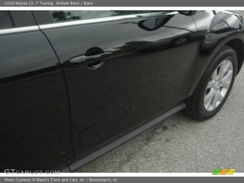 Brilliant Black / Black 2009 Mazda CX-7 Touring