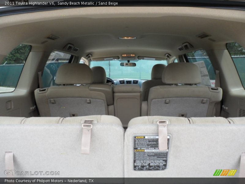 Sandy Beach Metallic / Sand Beige 2011 Toyota Highlander V6