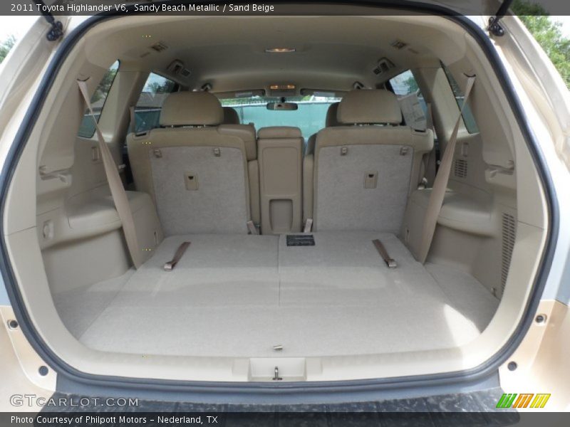 Sandy Beach Metallic / Sand Beige 2011 Toyota Highlander V6