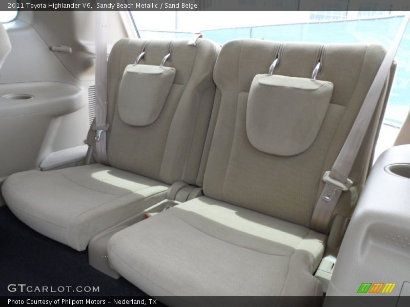 Sandy Beach Metallic / Sand Beige 2011 Toyota Highlander V6