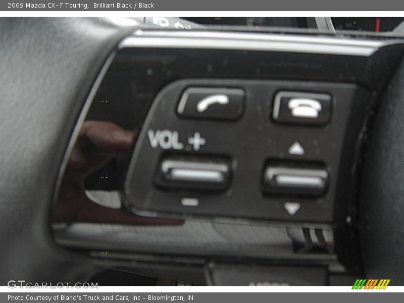 Brilliant Black / Black 2009 Mazda CX-7 Touring