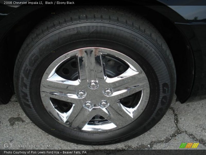 Black / Ebony Black 2008 Chevrolet Impala LS
