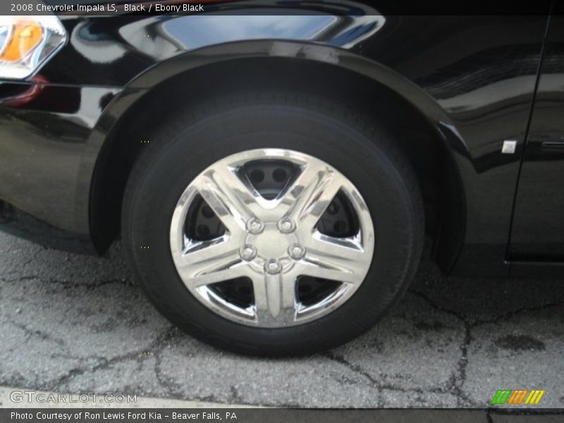 Black / Ebony Black 2008 Chevrolet Impala LS