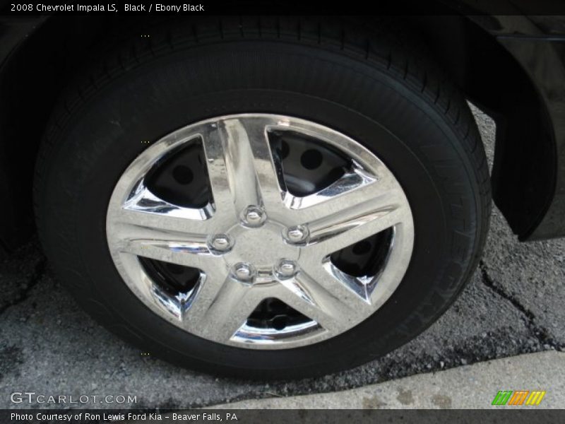 Black / Ebony Black 2008 Chevrolet Impala LS