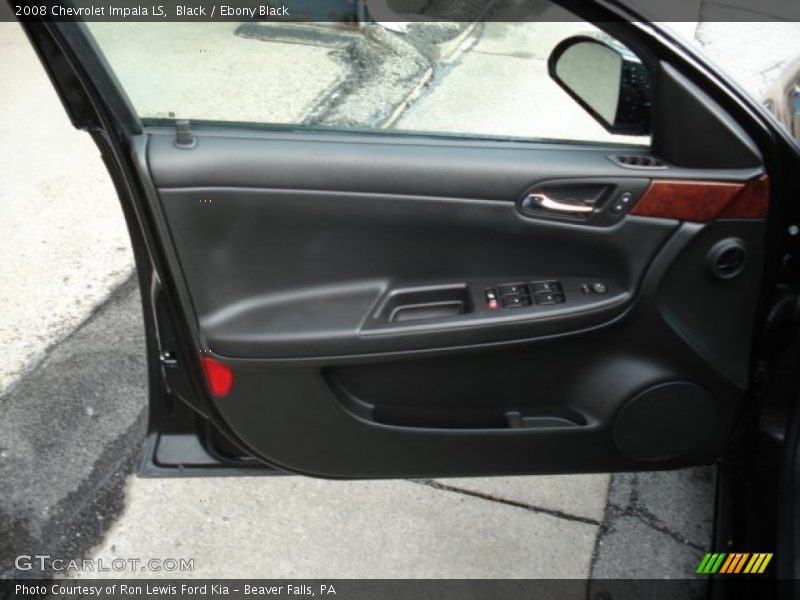 Black / Ebony Black 2008 Chevrolet Impala LS