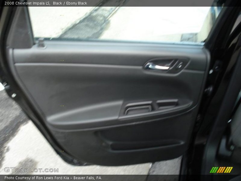 Black / Ebony Black 2008 Chevrolet Impala LS