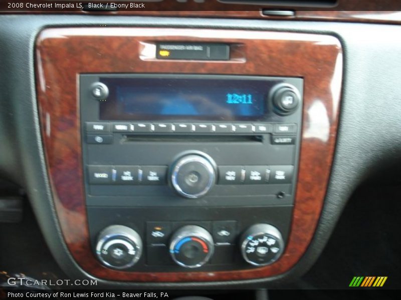 Black / Ebony Black 2008 Chevrolet Impala LS
