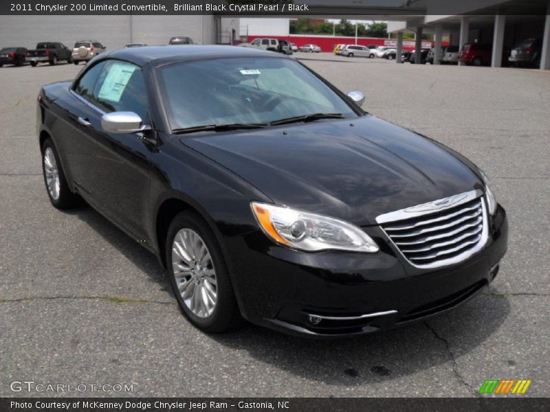  2011 200 Limited Convertible Brilliant Black Crystal Pearl