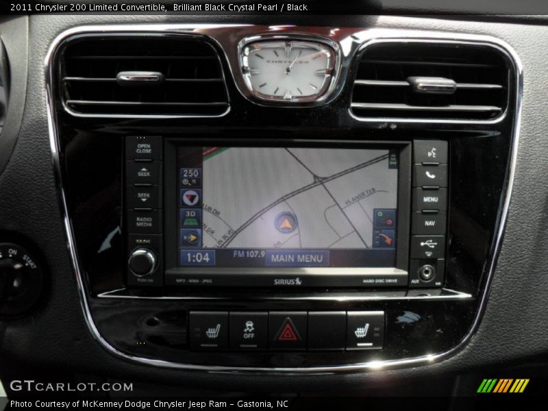 Navigation of 2011 200 Limited Convertible