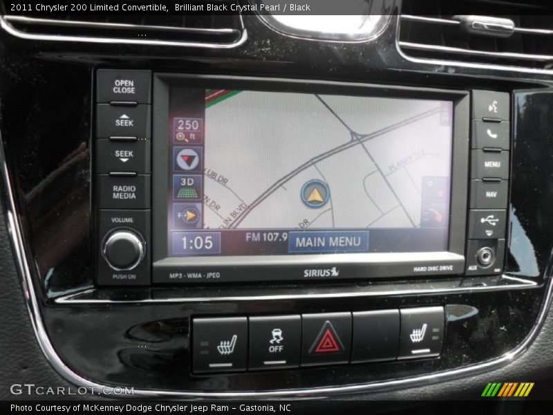 Navigation of 2011 200 Limited Convertible