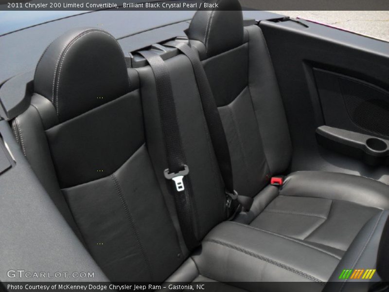  2011 200 Limited Convertible Black Interior