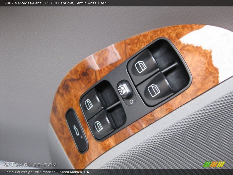 Arctic White / Ash 2007 Mercedes-Benz CLK 350 Cabriolet