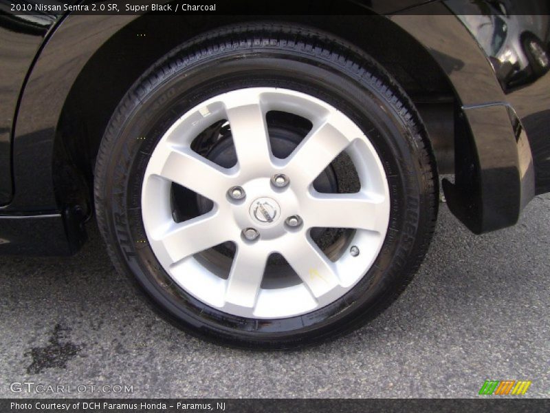 Super Black / Charcoal 2010 Nissan Sentra 2.0 SR