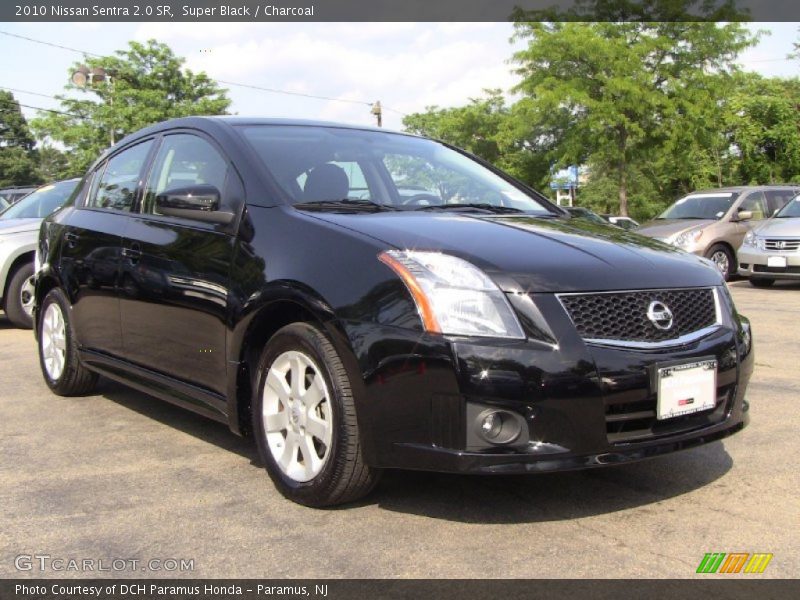 Super Black / Charcoal 2010 Nissan Sentra 2.0 SR