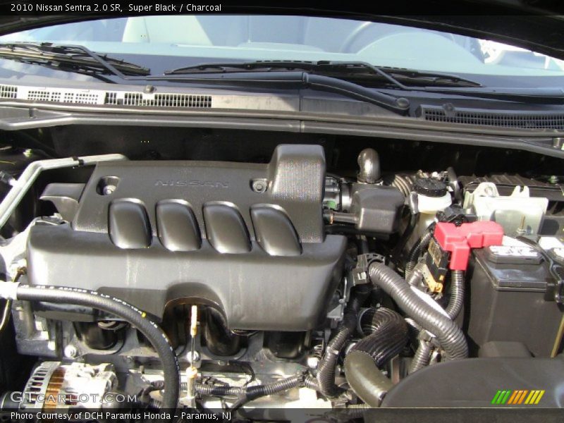 Super Black / Charcoal 2010 Nissan Sentra 2.0 SR