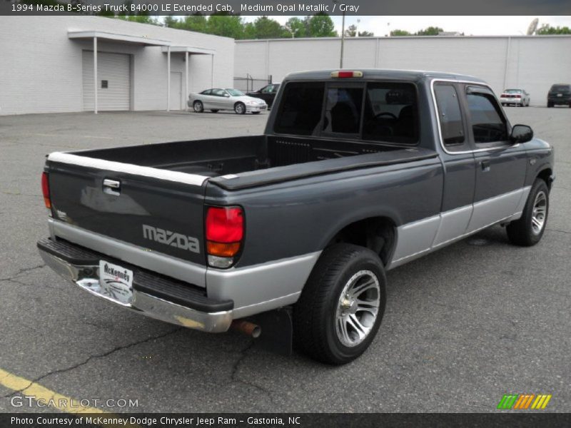 Medium Opal Metallic / Gray 1994 Mazda B-Series Truck B4000 LE Extended Cab