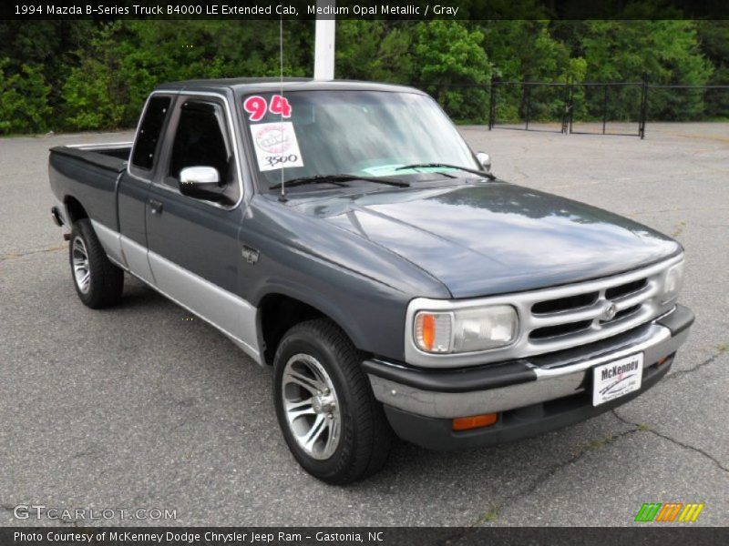 Medium Opal Metallic / Gray 1994 Mazda B-Series Truck B4000 LE Extended Cab