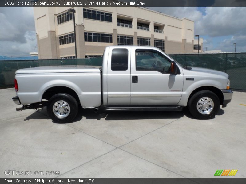  2003 F250 Super Duty XLT SuperCab Silver Metallic