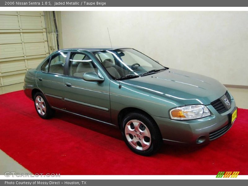 Jaded Metallic / Taupe Beige 2006 Nissan Sentra 1.8 S