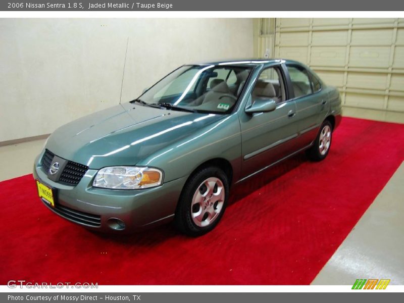 Jaded Metallic / Taupe Beige 2006 Nissan Sentra 1.8 S