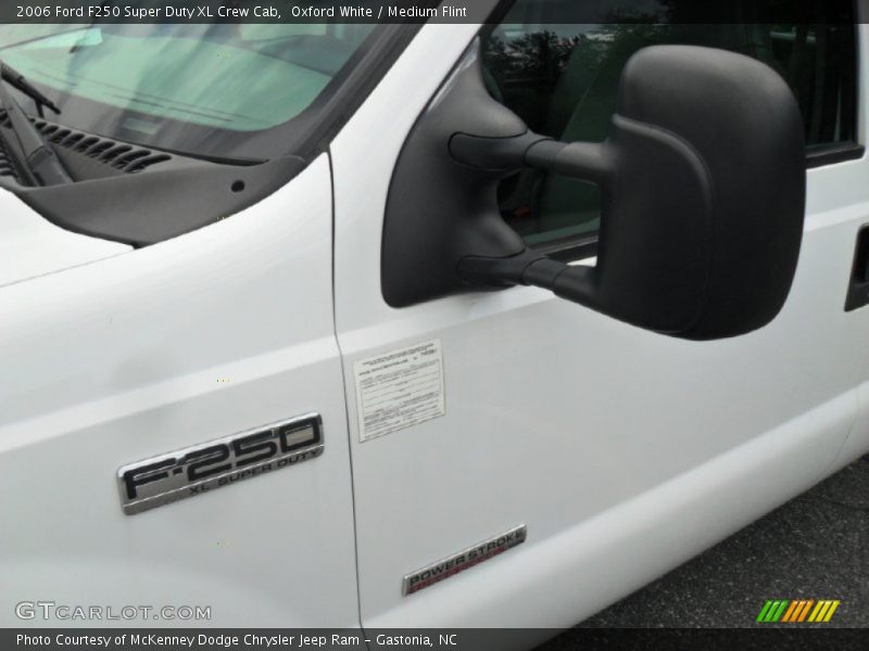 Oxford White / Medium Flint 2006 Ford F250 Super Duty XL Crew Cab