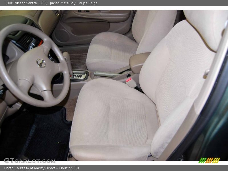 Jaded Metallic / Taupe Beige 2006 Nissan Sentra 1.8 S