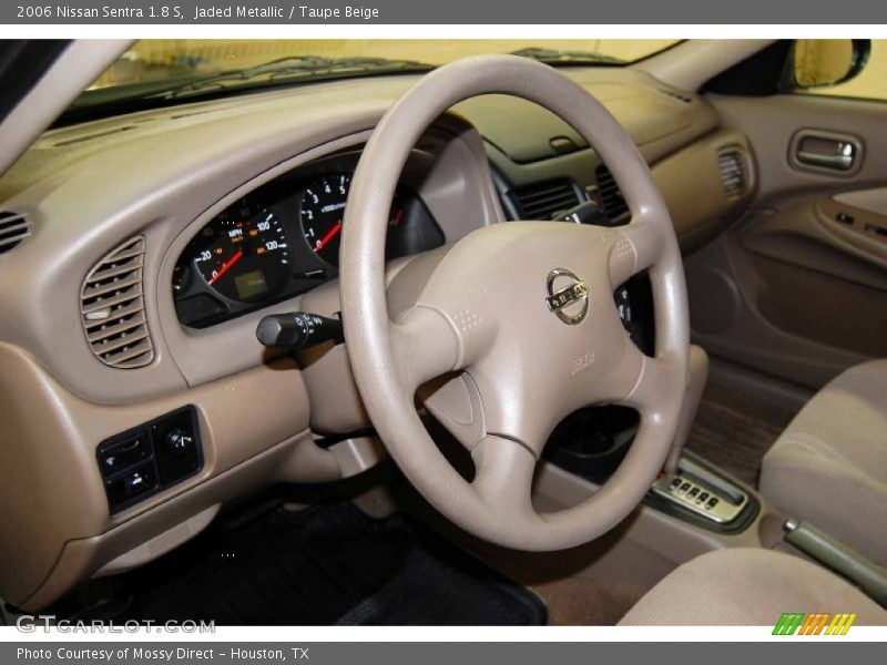 Jaded Metallic / Taupe Beige 2006 Nissan Sentra 1.8 S