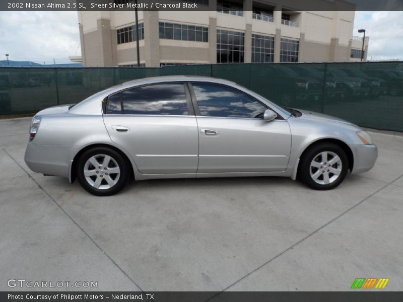 Sheer Silver Metallic / Charcoal Black 2002 Nissan Altima 2.5 SL