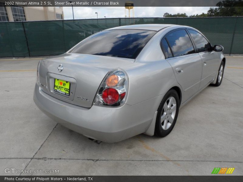Sheer Silver Metallic / Charcoal Black 2002 Nissan Altima 2.5 SL