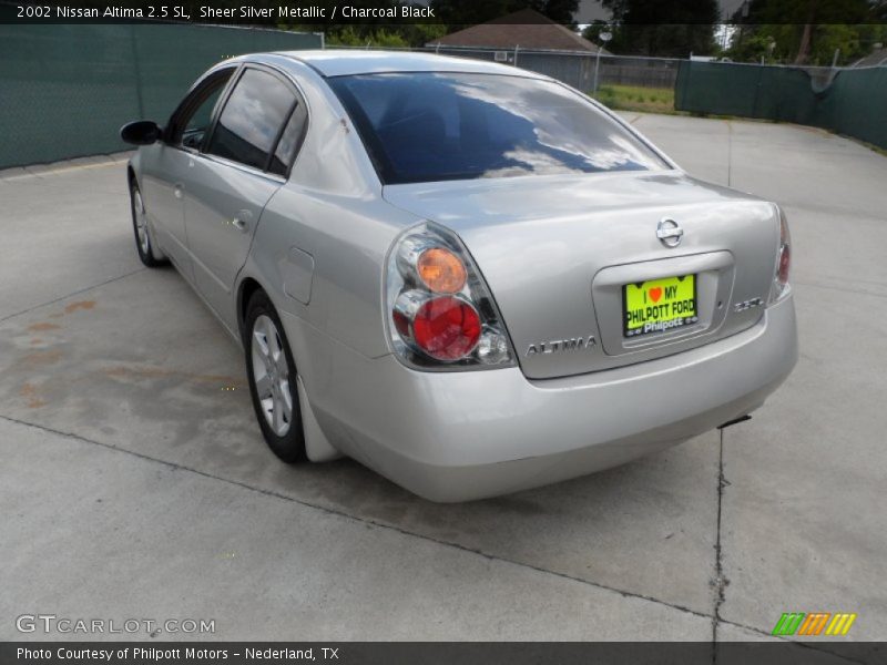 Sheer Silver Metallic / Charcoal Black 2002 Nissan Altima 2.5 SL