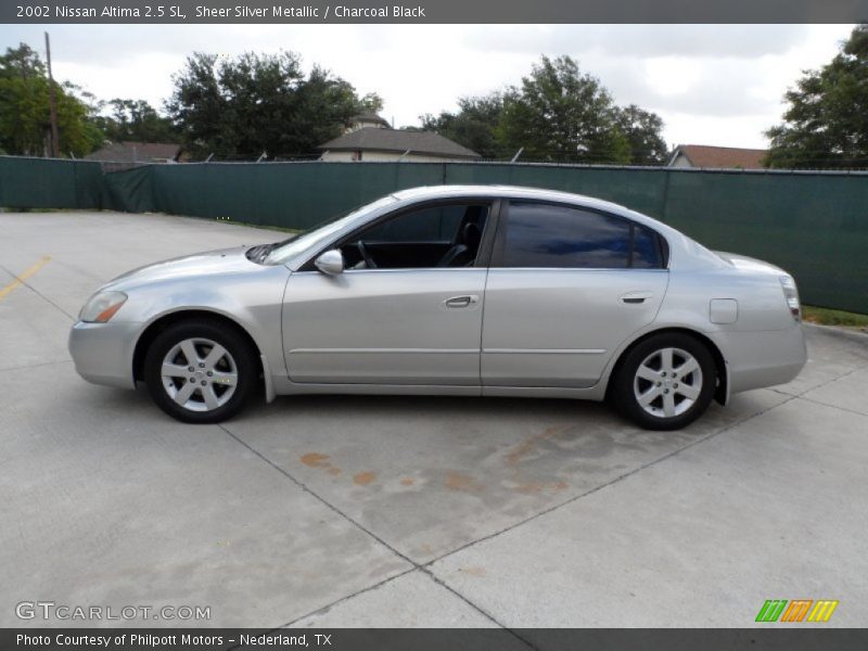 Sheer Silver Metallic / Charcoal Black 2002 Nissan Altima 2.5 SL