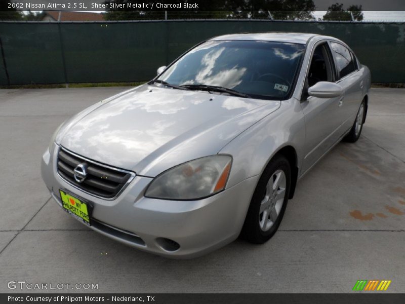 Sheer Silver Metallic / Charcoal Black 2002 Nissan Altima 2.5 SL