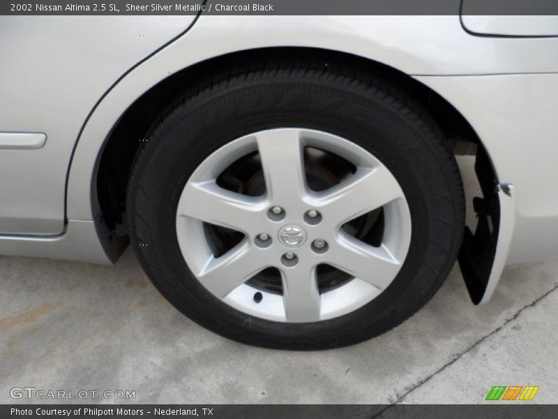 Sheer Silver Metallic / Charcoal Black 2002 Nissan Altima 2.5 SL