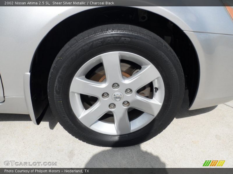 Sheer Silver Metallic / Charcoal Black 2002 Nissan Altima 2.5 SL