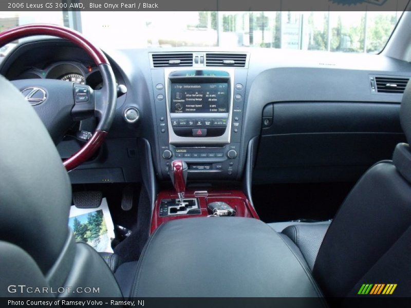 Blue Onyx Pearl / Black 2006 Lexus GS 300 AWD