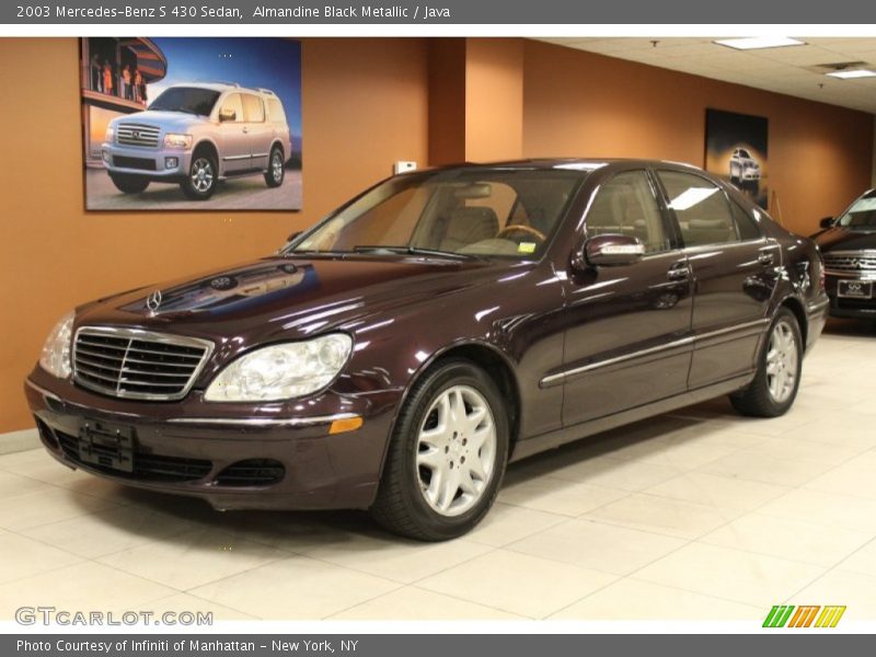 Front 3/4 View of 2003 S 430 Sedan
