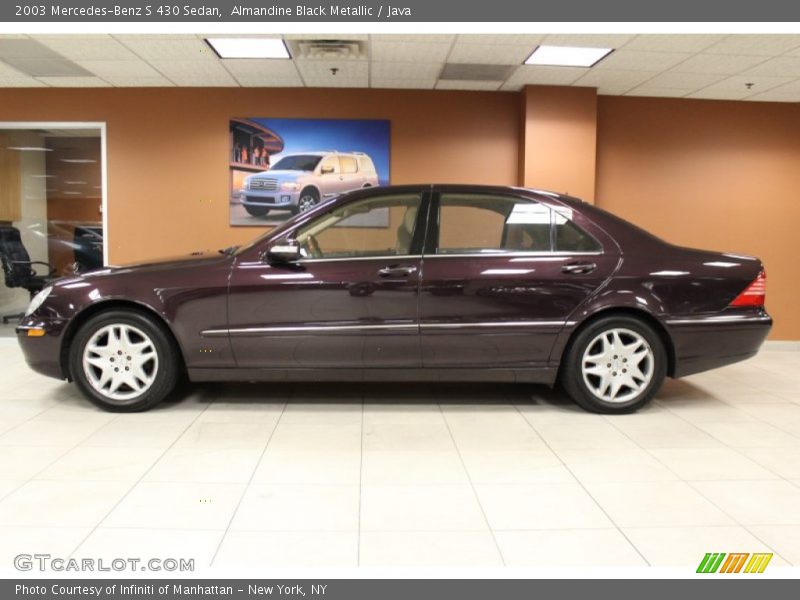  2003 S 430 Sedan Almandine Black Metallic