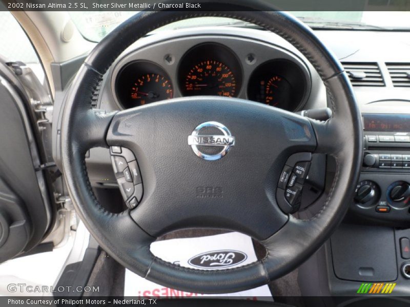 Sheer Silver Metallic / Charcoal Black 2002 Nissan Altima 2.5 SL