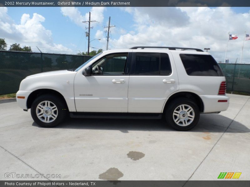  2002 Mountaineer  Oxford White