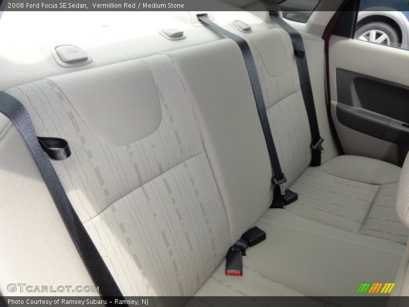 Vermillion Red / Medium Stone 2008 Ford Focus SE Sedan