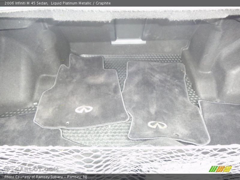 Liquid Platinum Metallic / Graphite 2006 Infiniti M 45 Sedan