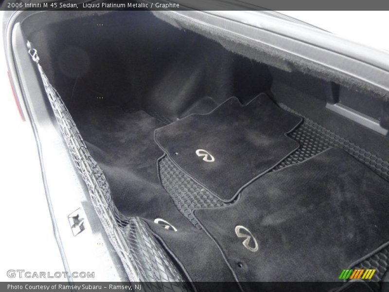 Liquid Platinum Metallic / Graphite 2006 Infiniti M 45 Sedan