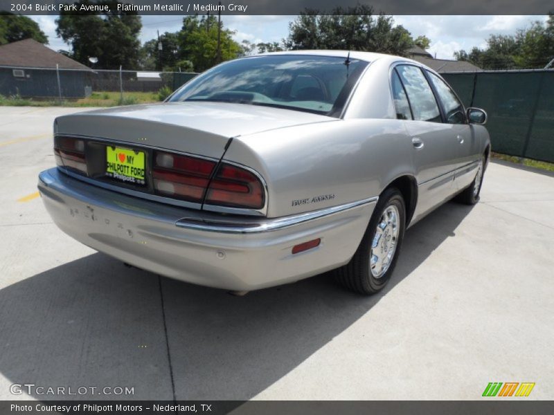 Platinum Metallic / Medium Gray 2004 Buick Park Avenue