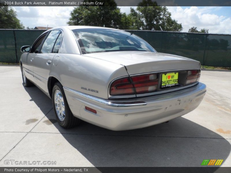 Platinum Metallic / Medium Gray 2004 Buick Park Avenue