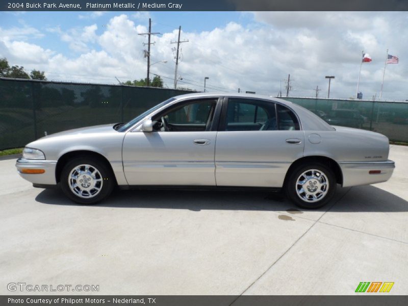 Platinum Metallic / Medium Gray 2004 Buick Park Avenue