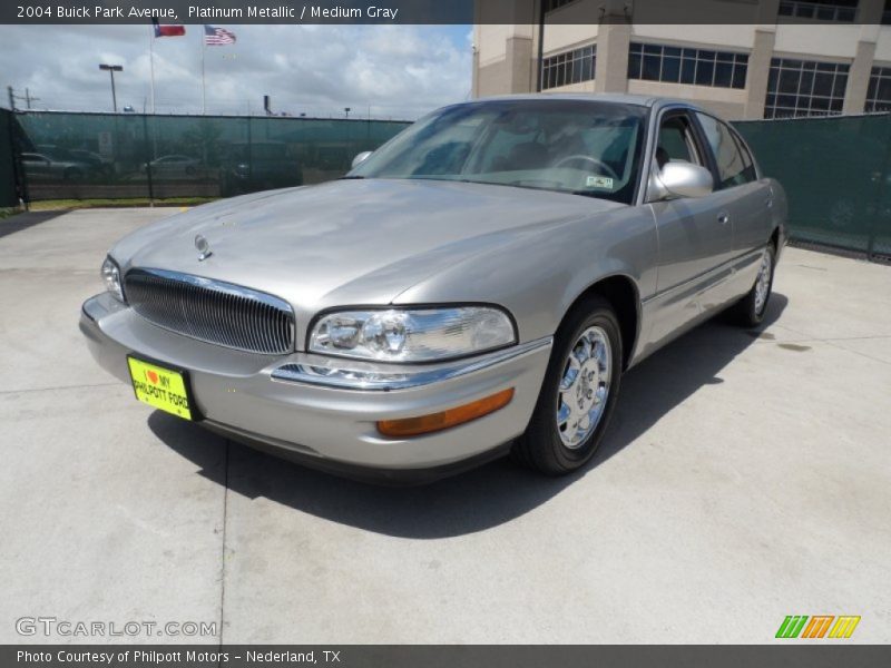 Platinum Metallic / Medium Gray 2004 Buick Park Avenue