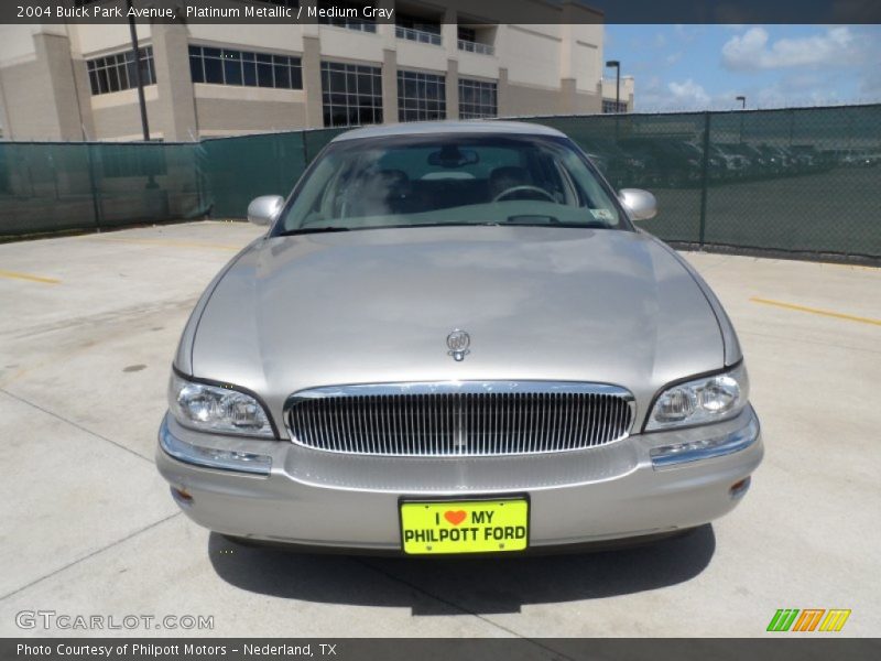 Platinum Metallic / Medium Gray 2004 Buick Park Avenue