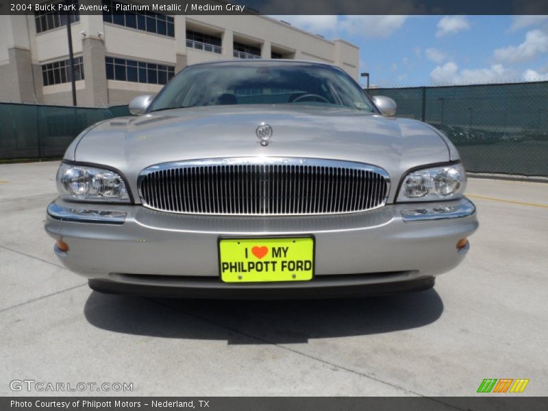 Platinum Metallic / Medium Gray 2004 Buick Park Avenue