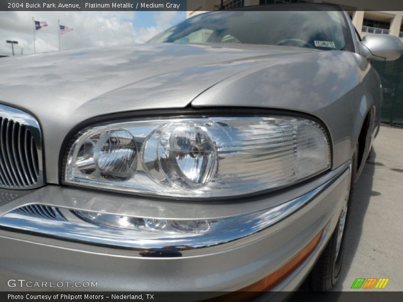 Platinum Metallic / Medium Gray 2004 Buick Park Avenue